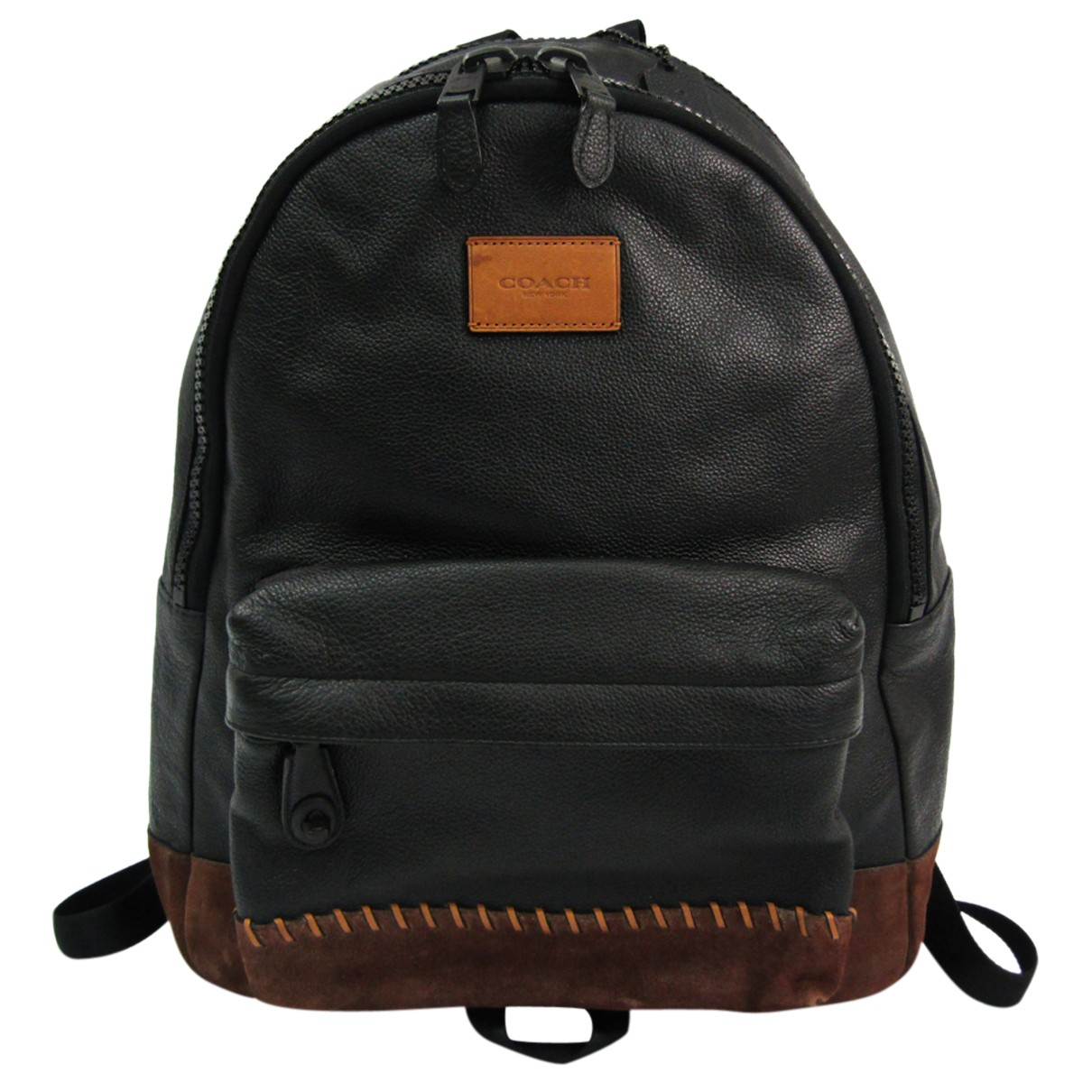 Leather bag Coach Brown in Leather 